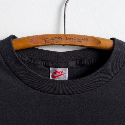 1990s Nike Force Basketball Black Graphic Tee  - Shop THREADCOUNT Vintage Co.