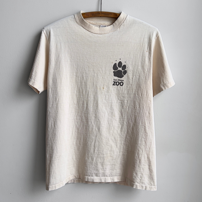 1980s San Diego Zoo Lions Face Cream Graphic Tee  - Shop ThreadCount Vintage Co.