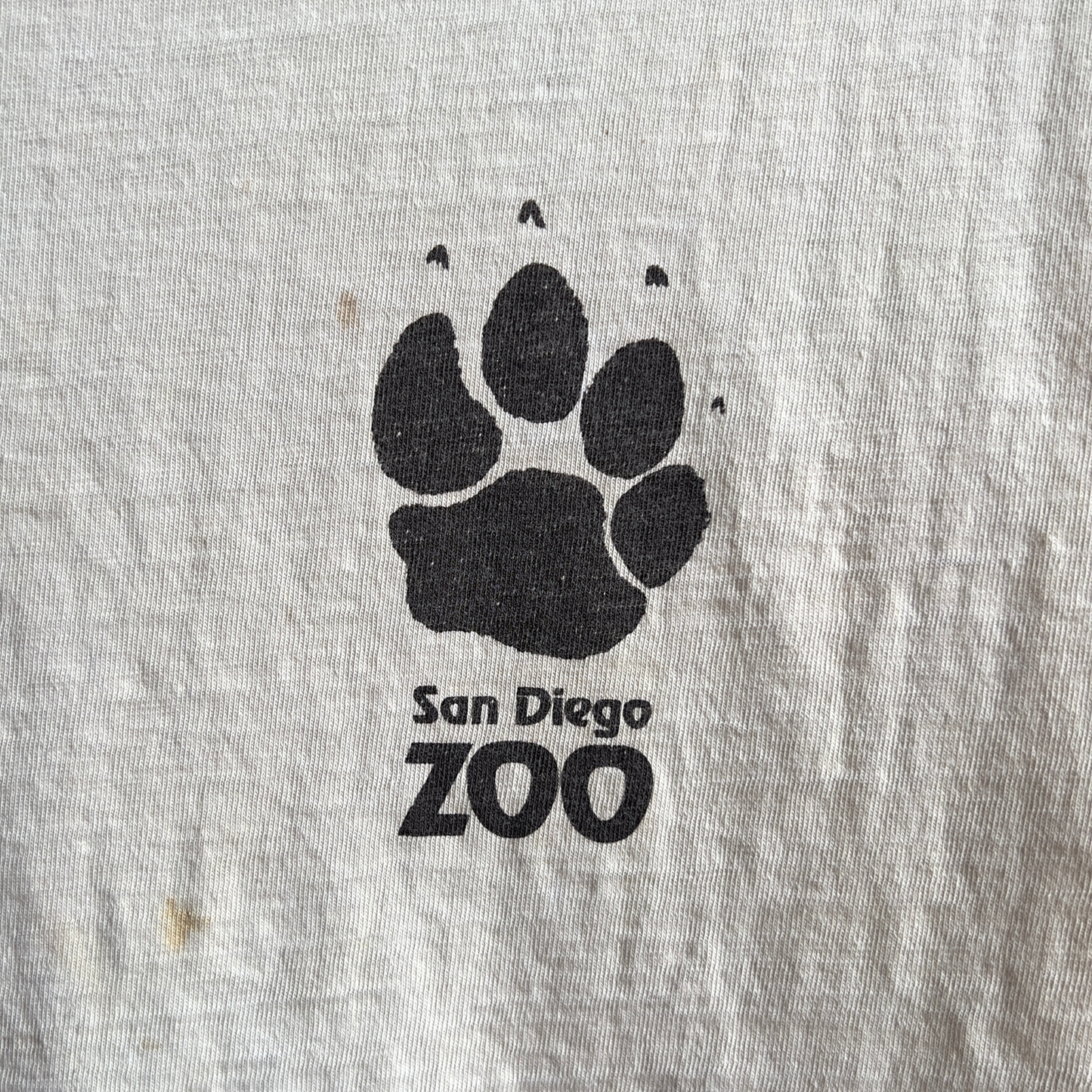 Vintage 1980s San Diego Zoo Lions Face Cream Graphic Tee  - Shop ThreadCount Vintage Co.