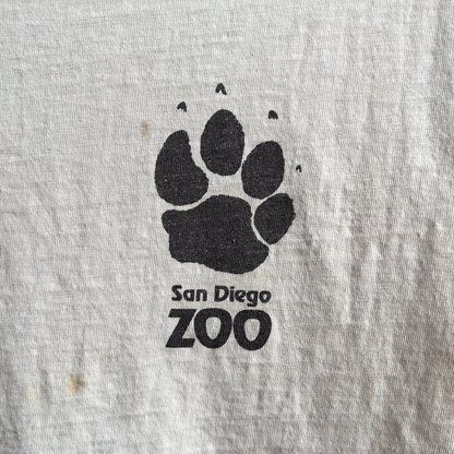 1980s San Diego Zoo Lions Face Cream Graphic Tee  - Shop ThreadCount Vintage Co.