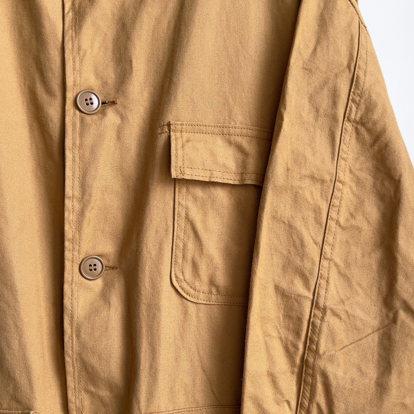 Vintage 1960s Sears Field Tested Tan Canvas Duck Hunting Jacket  - Shop ThreadCount Vintage Co.