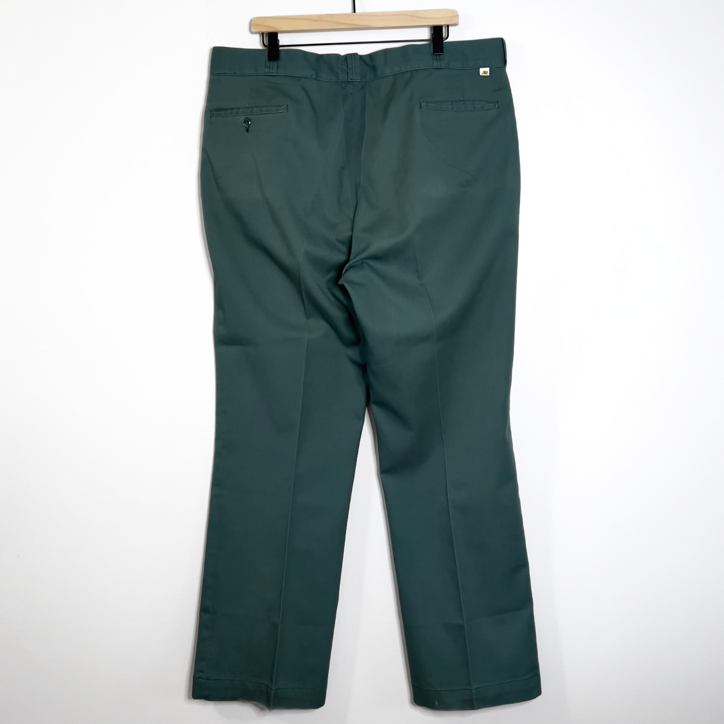 Vintage 1970s Big Mac Faded Green Casual Workwear Pants  - Shop ThreadCount Vintage Co.