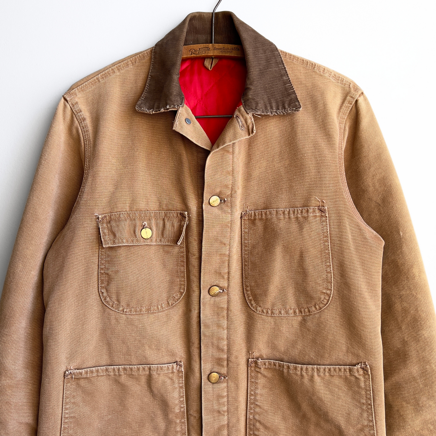 Vintage 1970s Carhartt Union Made Quilted Chore Jacket  - Shop ThreadCount Vintage Co.