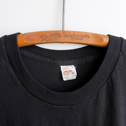 1970s Dragbike Racing Team Cotton Pocket Tee  - Shop ThreadCount Vintage Co.