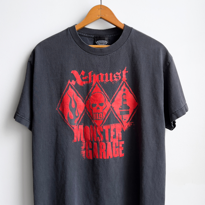 2003 Monster Garage Faded Black Graphic Tee  - Shop ThreadCount Vintage Co.