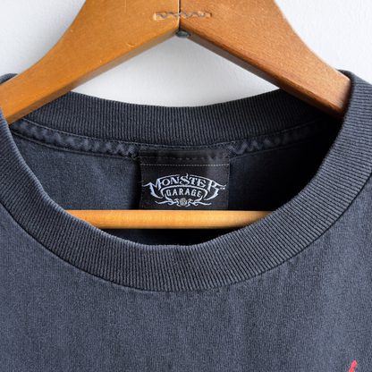 2003 Monster Garage Faded Black Graphic Tee  - Shop ThreadCount Vintage Co.