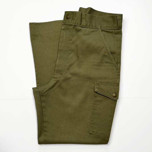 Vintage 1960s Boy Scouts of America Olive Green Uniform Pants  - Shop ThreadCount Vintage Co.