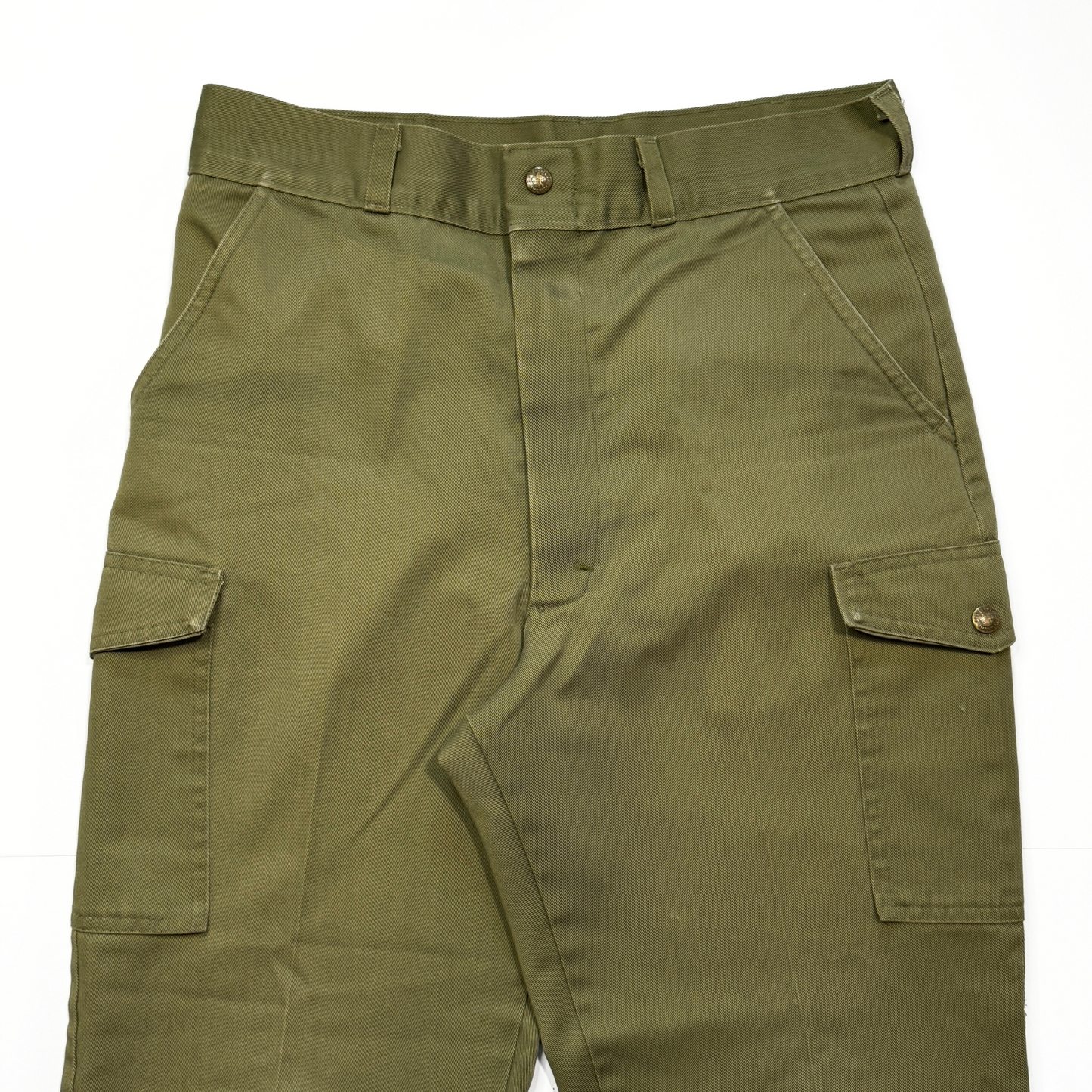 Vintage 1960s Boy Scouts of America Olive Green Uniform Pants  - Shop ThreadCount Vintage Co.