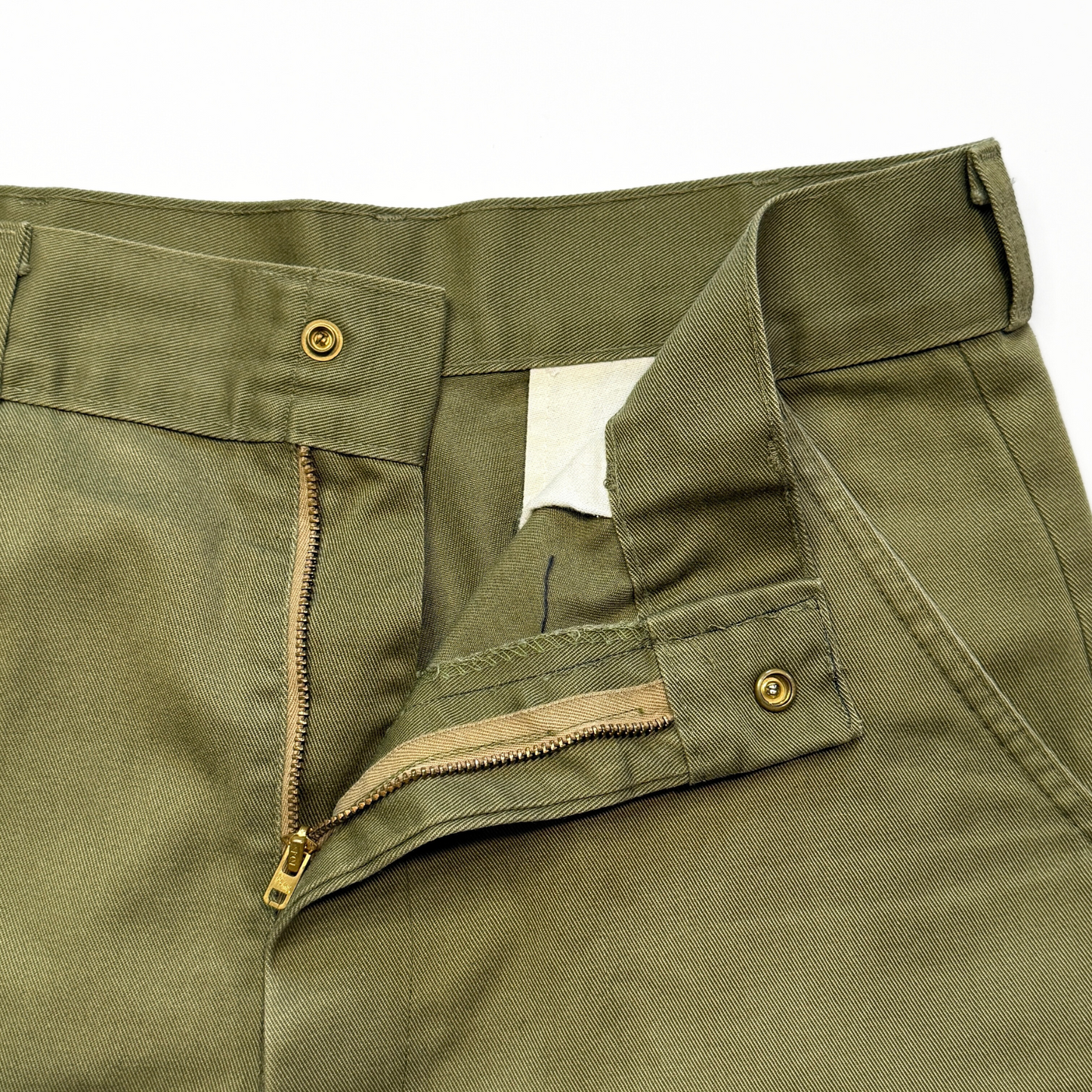 Vintage 1960s Boy Scouts of America Olive Green Uniform Pants  - Shop ThreadCount Vintage Co.