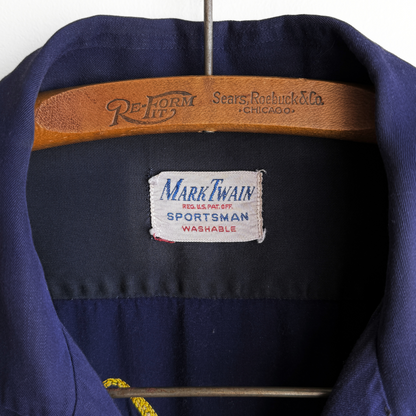 1950s Smith Funeral Home Bowling Shirt  - Shop ThreadCount Vintage Co.