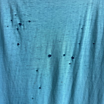 1950s Distressed Blue Selvedge Pocket Tee  - Shop ThreadCount Vintage Co.