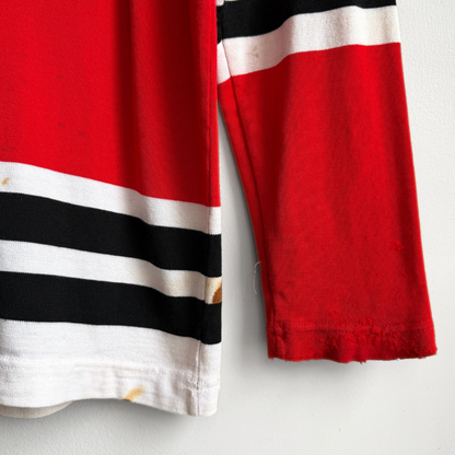 1970s Chicago Blackhawks Distressed Hockey Jersey  - Shop ThreadCount Vintage Co.