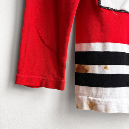 1970s Chicago Blackhawks Distressed Hockey Jersey  - Shop ThreadCount Vintage Co.