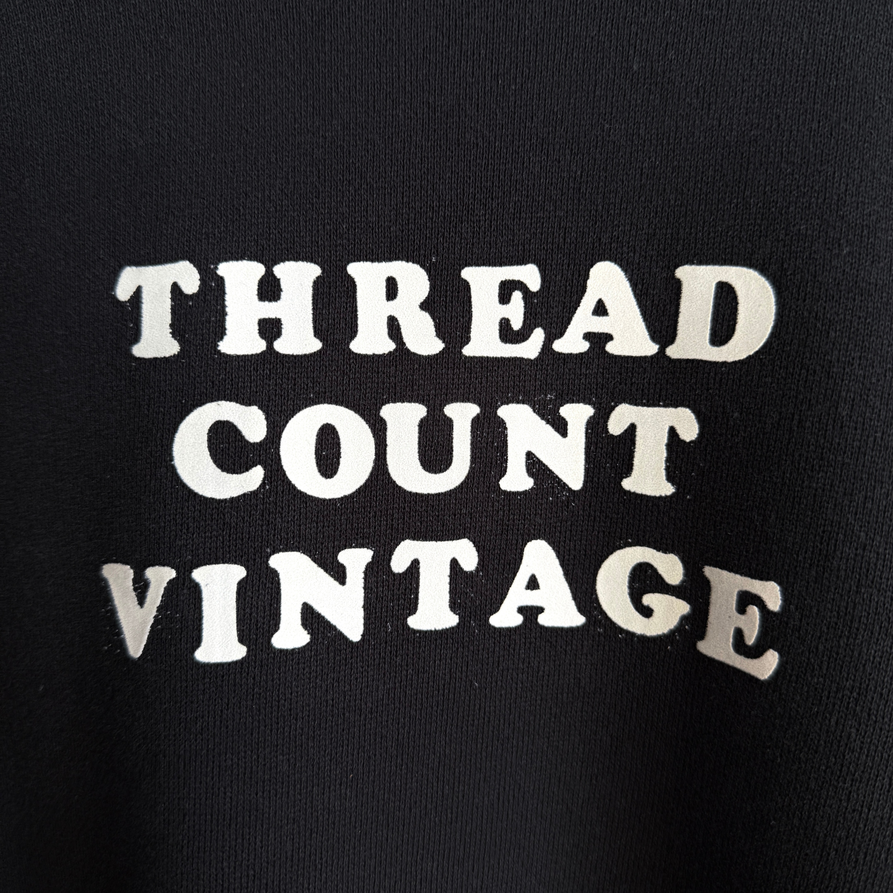 Vintage 1980s ThreadCount Vintage Store Iron-On Sweatshirt  - Shop ThreadCount Vintage Co.
