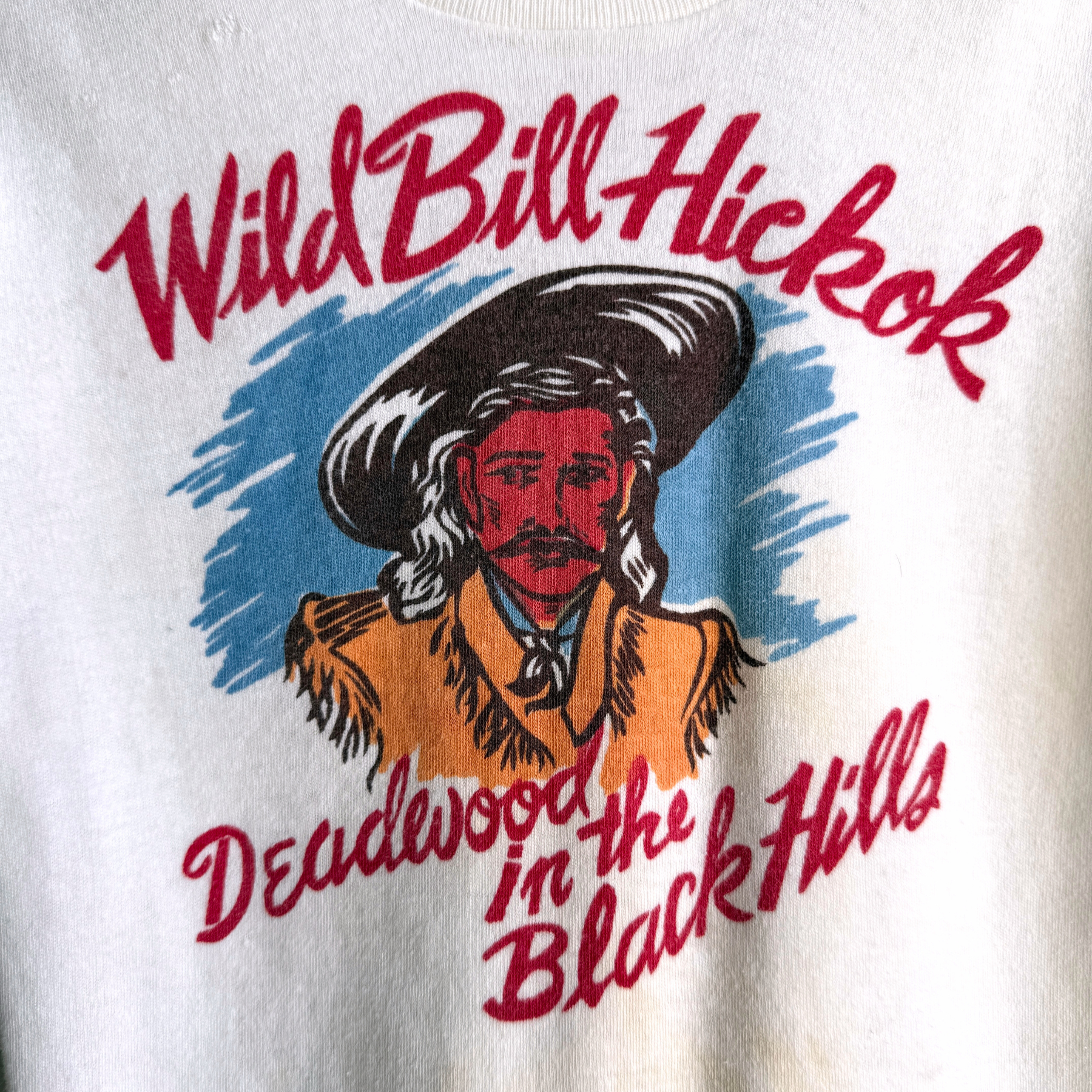 Vintage 1960s Wild Bill Hickok Deadwood In The Black Hills Baby Tee  - Shop ThreadCount Vintage Co.