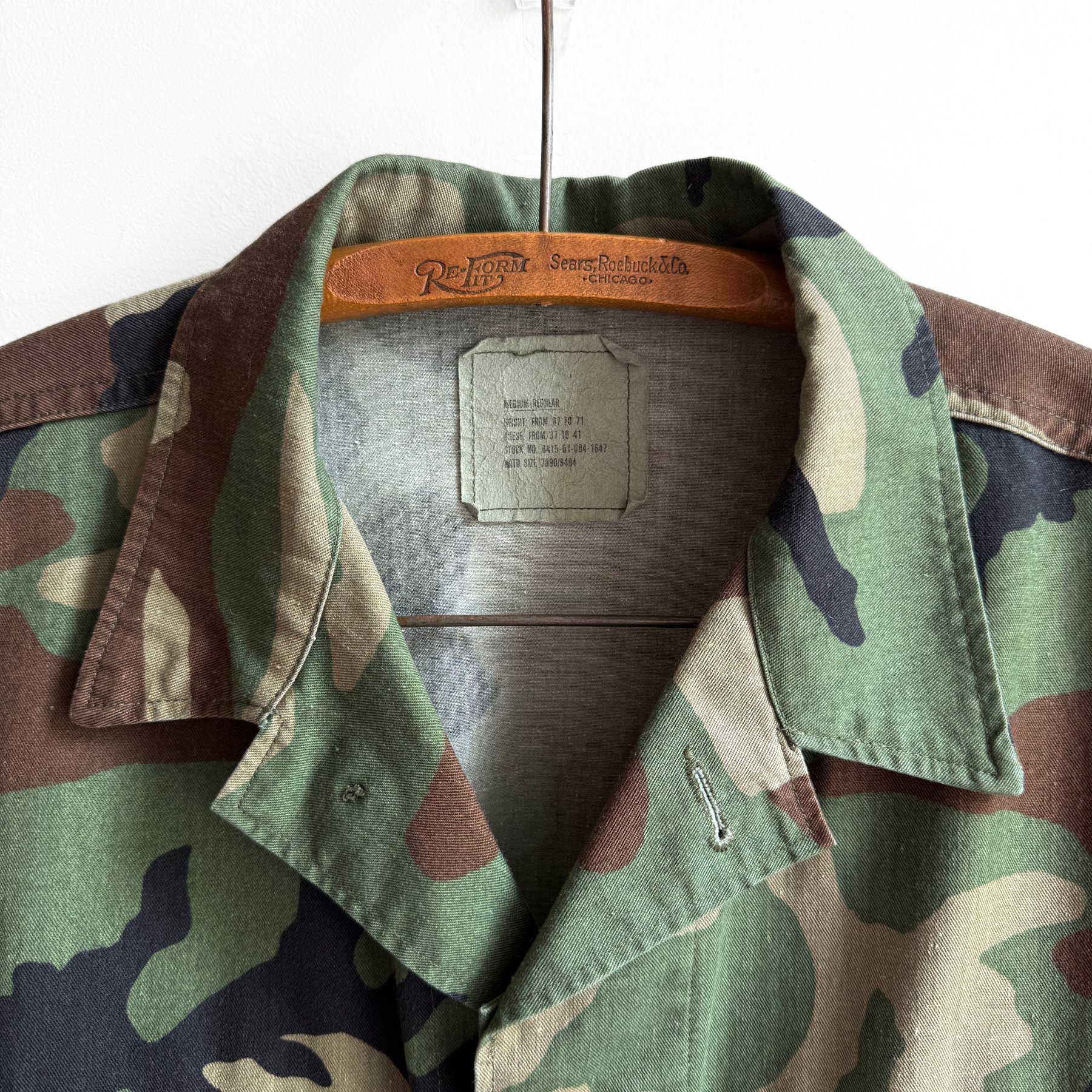 Vintage 1980s U.S. Army USMC BDU Cargo Field Coat  - Shop ThreadCount Vintage Co.
