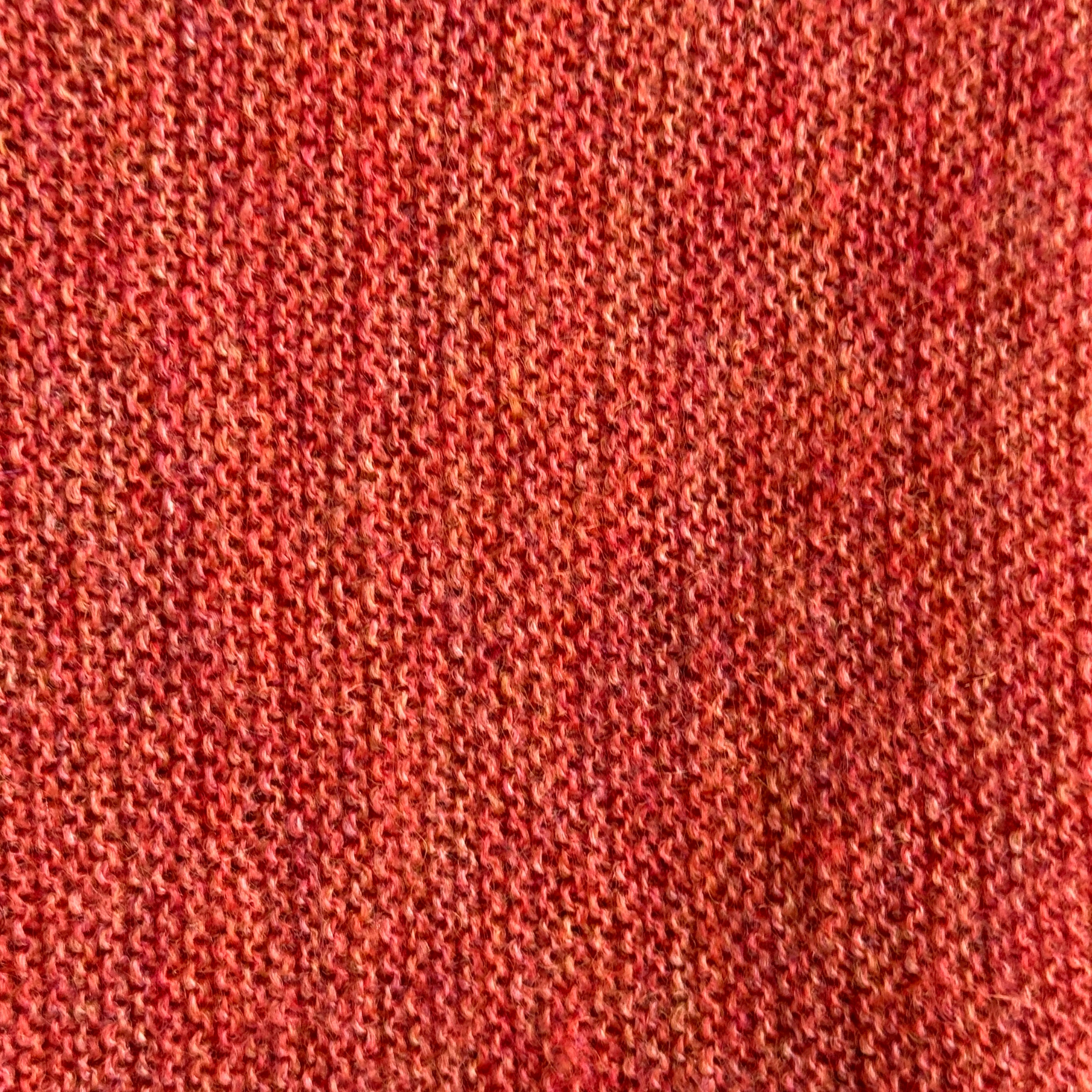 1960s Orange Zefkrome Acrylic Knit Cardigan  - Shop ThreadCount Vintage Co.