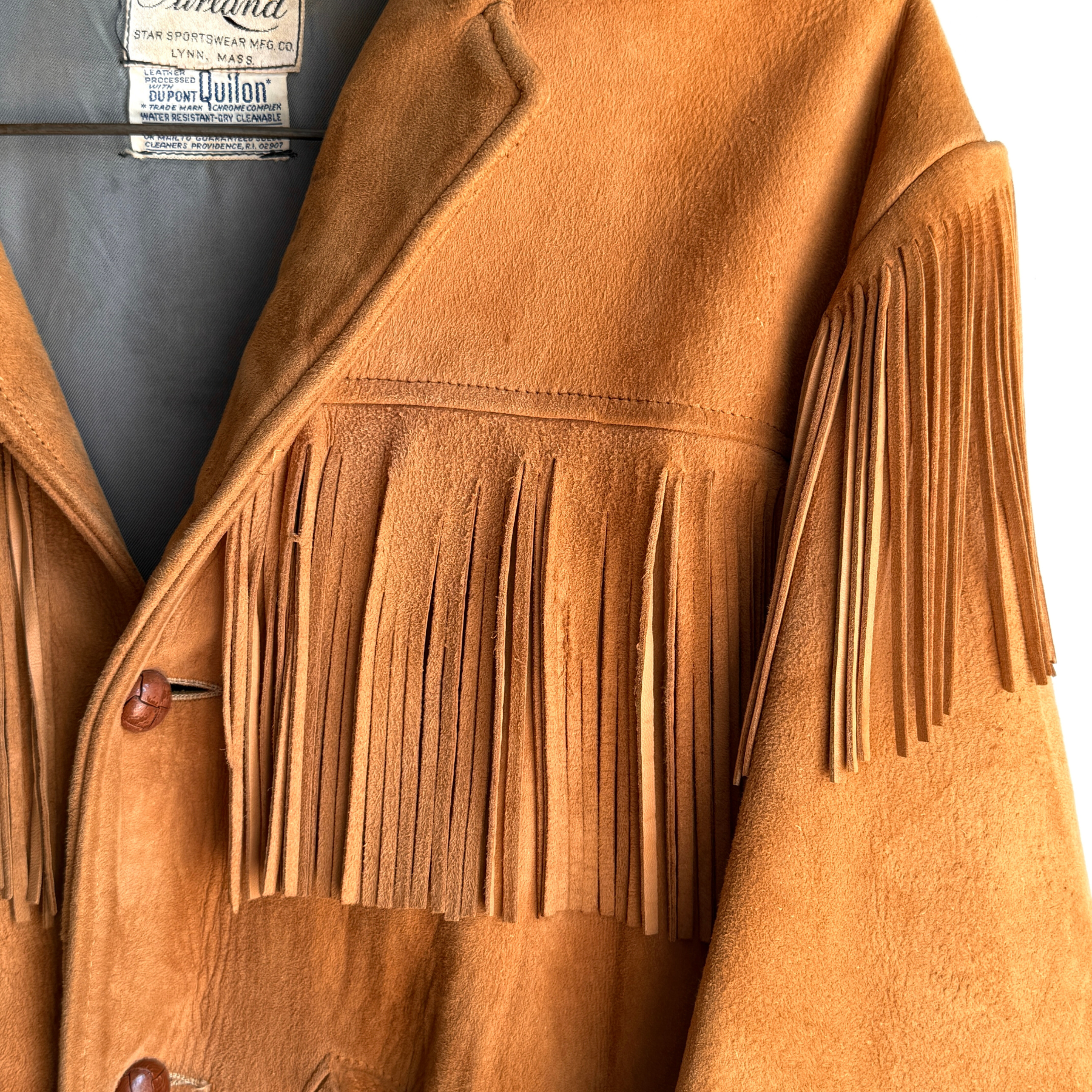 1960s Brown Suede Leather Western Fringe Jacket  - Shop ThreadCount Vintage Co.