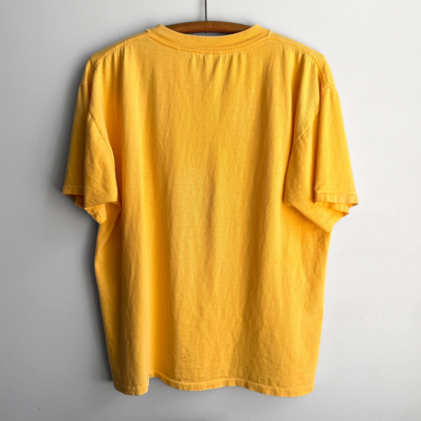 1980s Coors Light Beer Yellow Graphic Tee  - Shop ThreadCount Vintage Co.