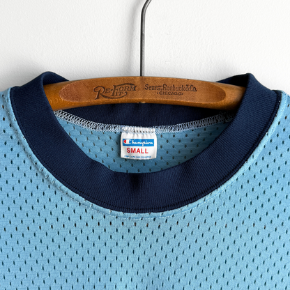 1970s Indiana State University Mesh Ringer Tee  - Shop THREADCOUNT Vintage Co.