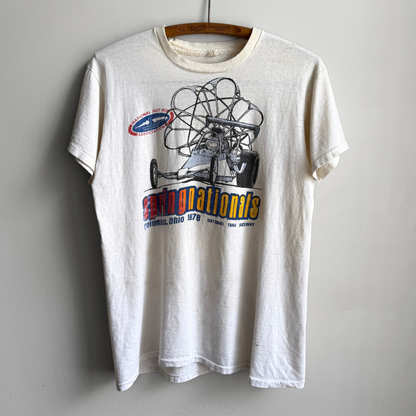 1978 Spring Nationals Drag Racing Graphic Tee  - Shop THREADCOUNT Vintage Co.