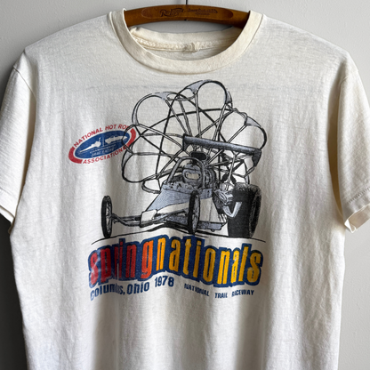 1978 Spring Nationals Drag Racing Graphic Tee  - Shop THREADCOUNT Vintage Co.