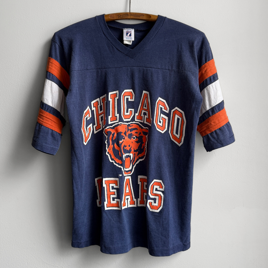 1980s Chicago Bears Football Jersey Graphic Tee