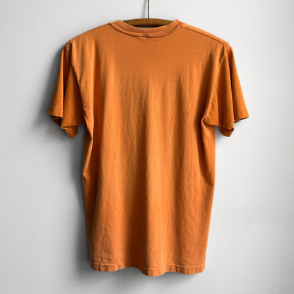 1960s Orange Blank Selvedge Pocket Tee  - Shop THREADCOUNT Vintage Co.