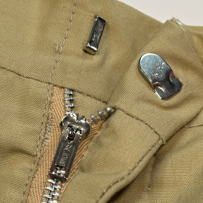 1960s Tan Perma-Prest Chino Workwear Pants  - Shop THREADCOUNT Vintage Co.