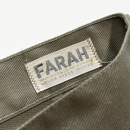 1970s Light Green Straight Fit Workwear Jeans  - Shop THREADCOUNT Vintage Co.