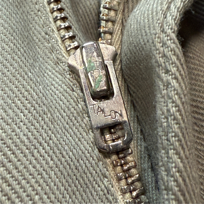 1970s Light Green Straight Fit Workwear Jeans  - Shop THREADCOUNT Vintage Co.