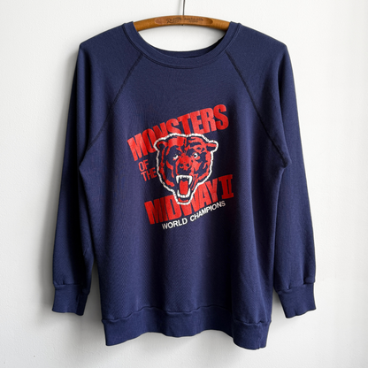 1980s Chicago Bears Monsters of the Midway Sweatshirt  - Shop THREADCOUNT Vintage Co.