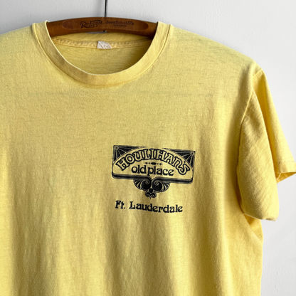 1970s Houlihan's Old Place Hippie Graphic Tee  - Shop THREADCOUNT Vintage Co.
