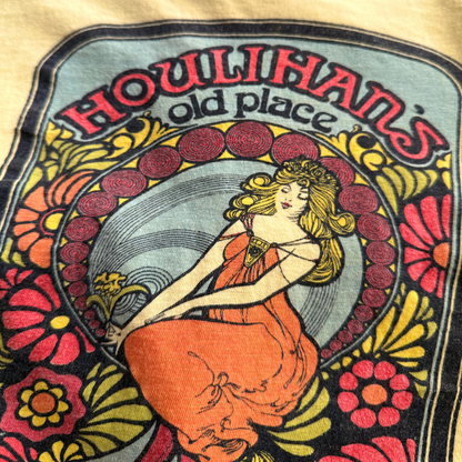1970s Houlihan's Old Place Hippie Graphic Tee  - Shop THREADCOUNT Vintage Co.