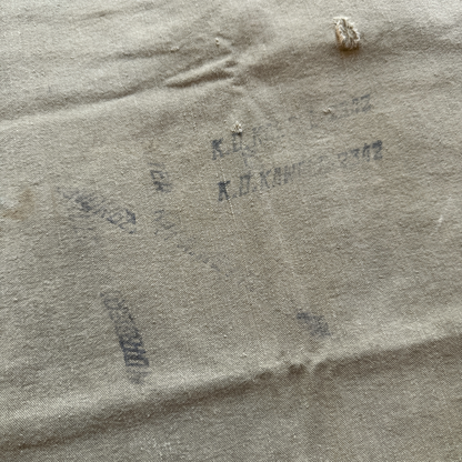 1940s U.S. Military Stencil Barracks Bag