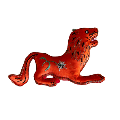 1970s Chinese Silk Embroidered Animals