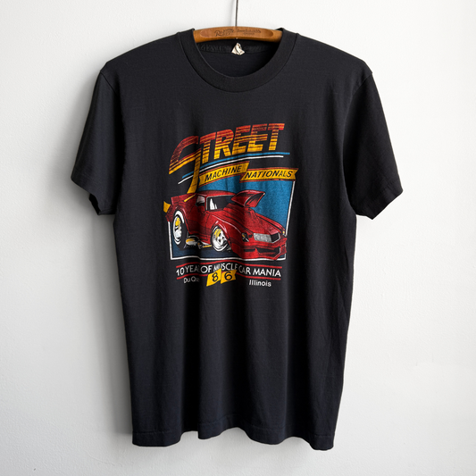 1986 Street Machine Nationals Muscle Car Mania Graphic Tee