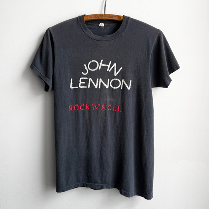 1970s John Lennon Rock 'N' Roll Graphic Tee