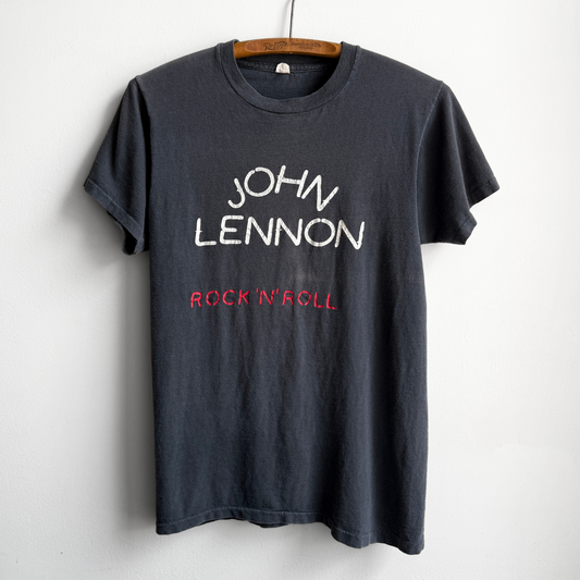 1970s John Lennon Rock 'N' Roll Graphic Tee