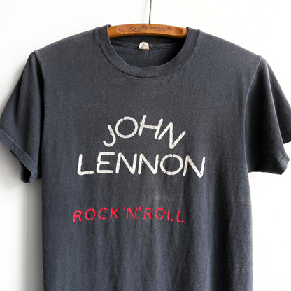 1970s John Lennon Rock 'N' Roll Graphic Tee