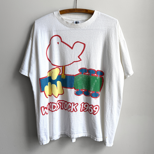 1990s Woodstock Music & Art Fair 1969 Graphic Tee