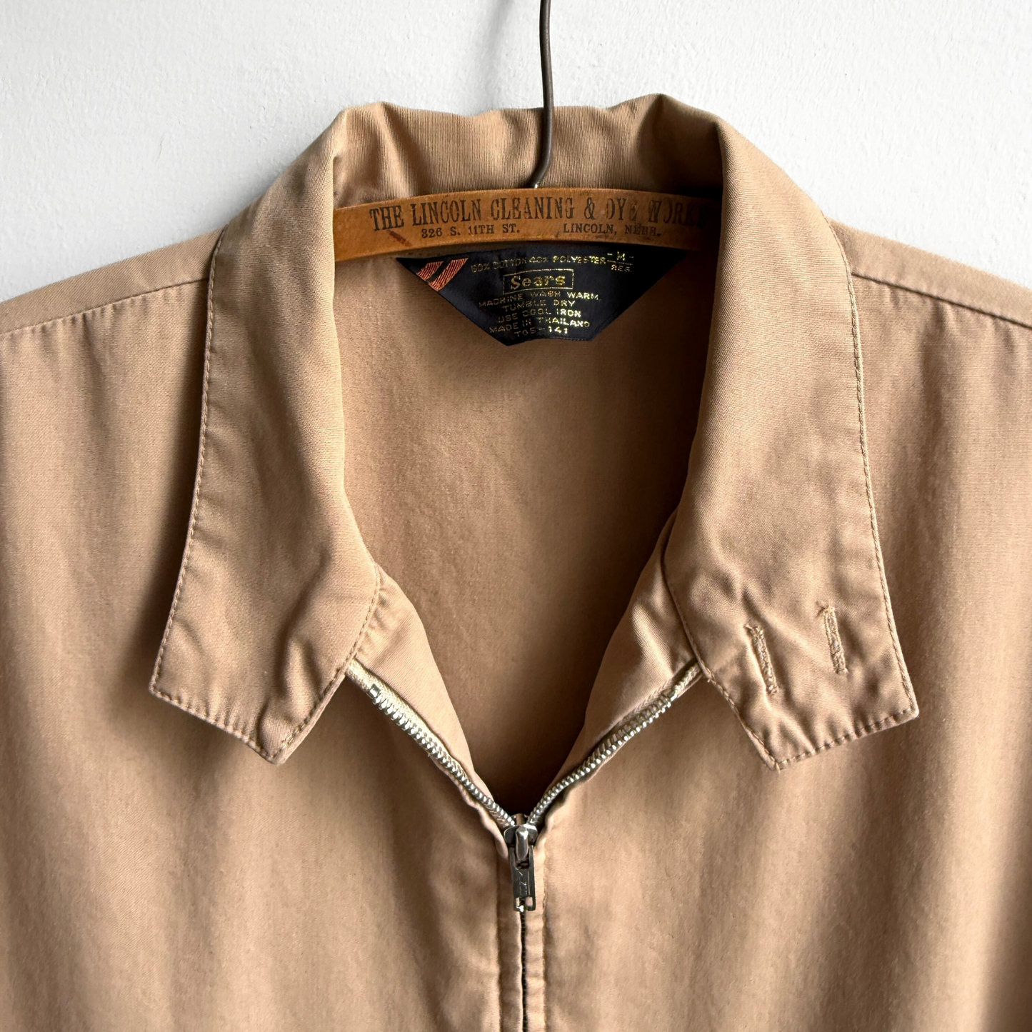 1970s Tan Harrington Work Jacket