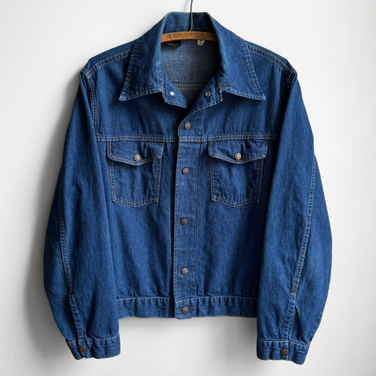 1960s Western Wear Selvedge Denim Trucker Jacket