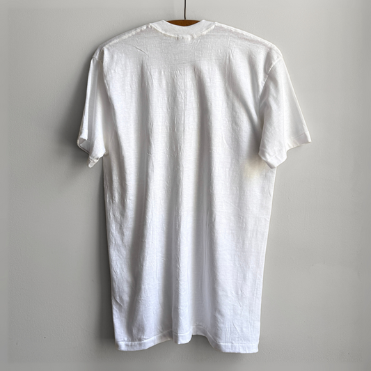 1980s Blank White Undershirt Tee