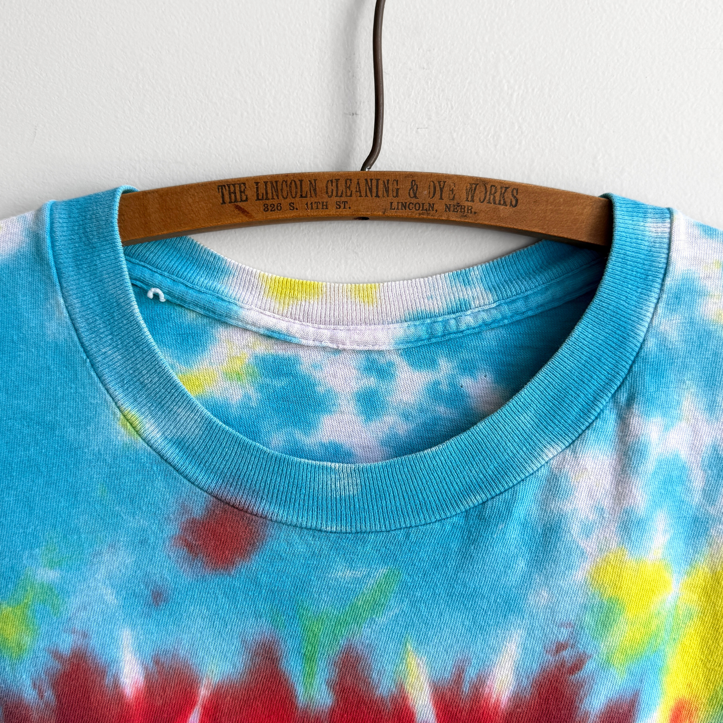 1970s Tie Dye Counterculture Peace Tee