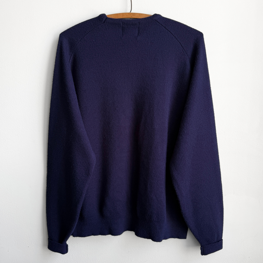 1980s Butler Football Acrylic V-Neck Sweater