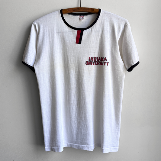 1960s Indiana University Graphic Ringer Tee