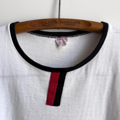 1960s Indiana University Graphic Ringer Tee