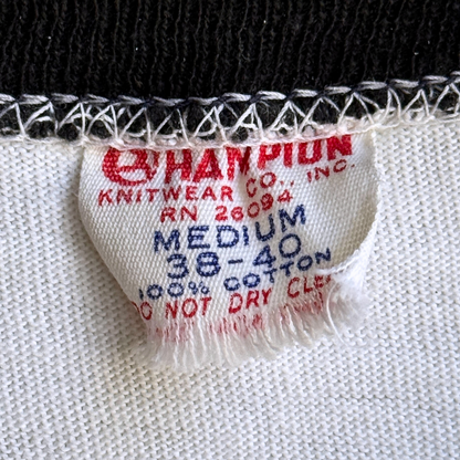 1960s Indiana University Graphic Ringer Tee