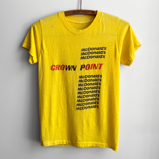 1980s McDonald's Crown Point Indiana Graphic Tee
